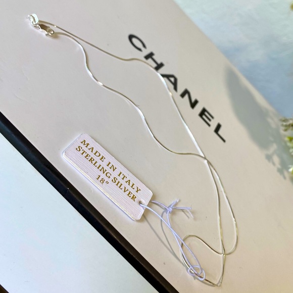 Zales Jewelry - 18 inch made in Italy “liquid” Sterling Silver chain